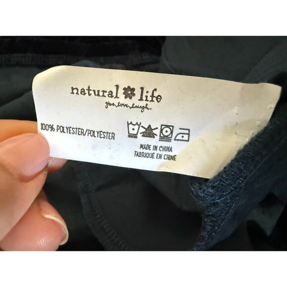 natural life Mini Dress in Blue Crushed Velvet Size XS/ Small - Picture 7 of 7